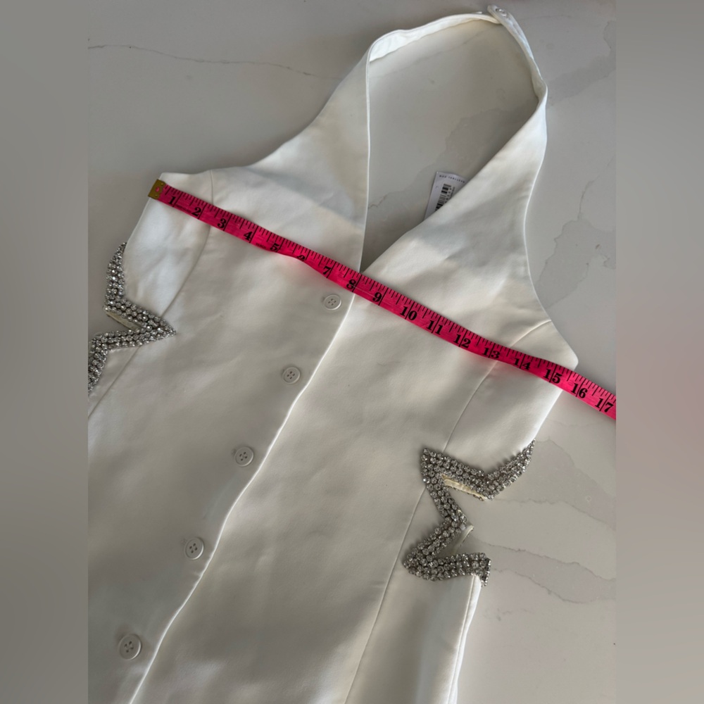 Nasty Gal White Backless Dress - Picture 11 of 11